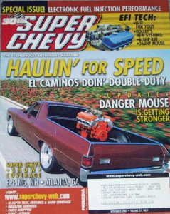 SUPER CHEVY 2002 NOV - EL CAMINOS, NoFab SUBFRAME